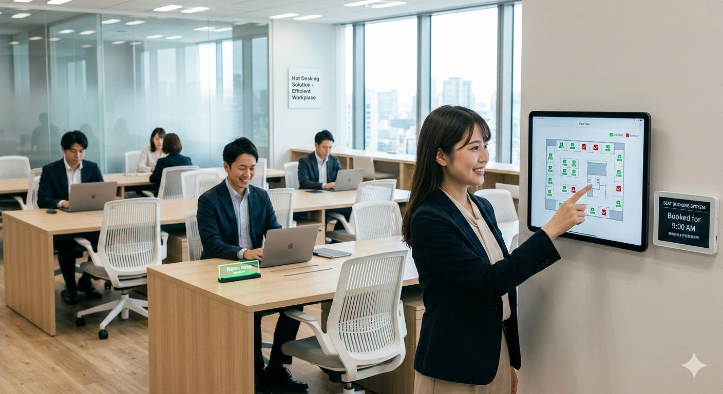 出社回帰で増える座席トラブルを解決(座席予約システムの選び方と導入手順)