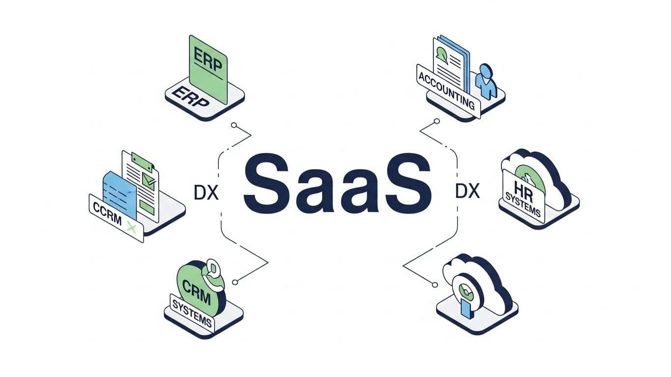 データ連携が鍵！基幹システムとSaaSをつなぐDX実践法